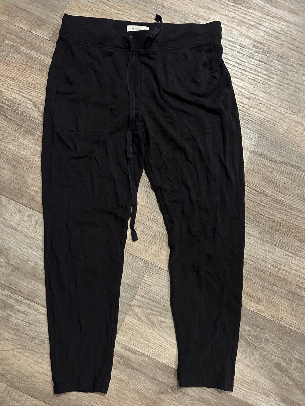 Black Lou & Grey for LOFT joggers in size S #louandgrey #athleisure
